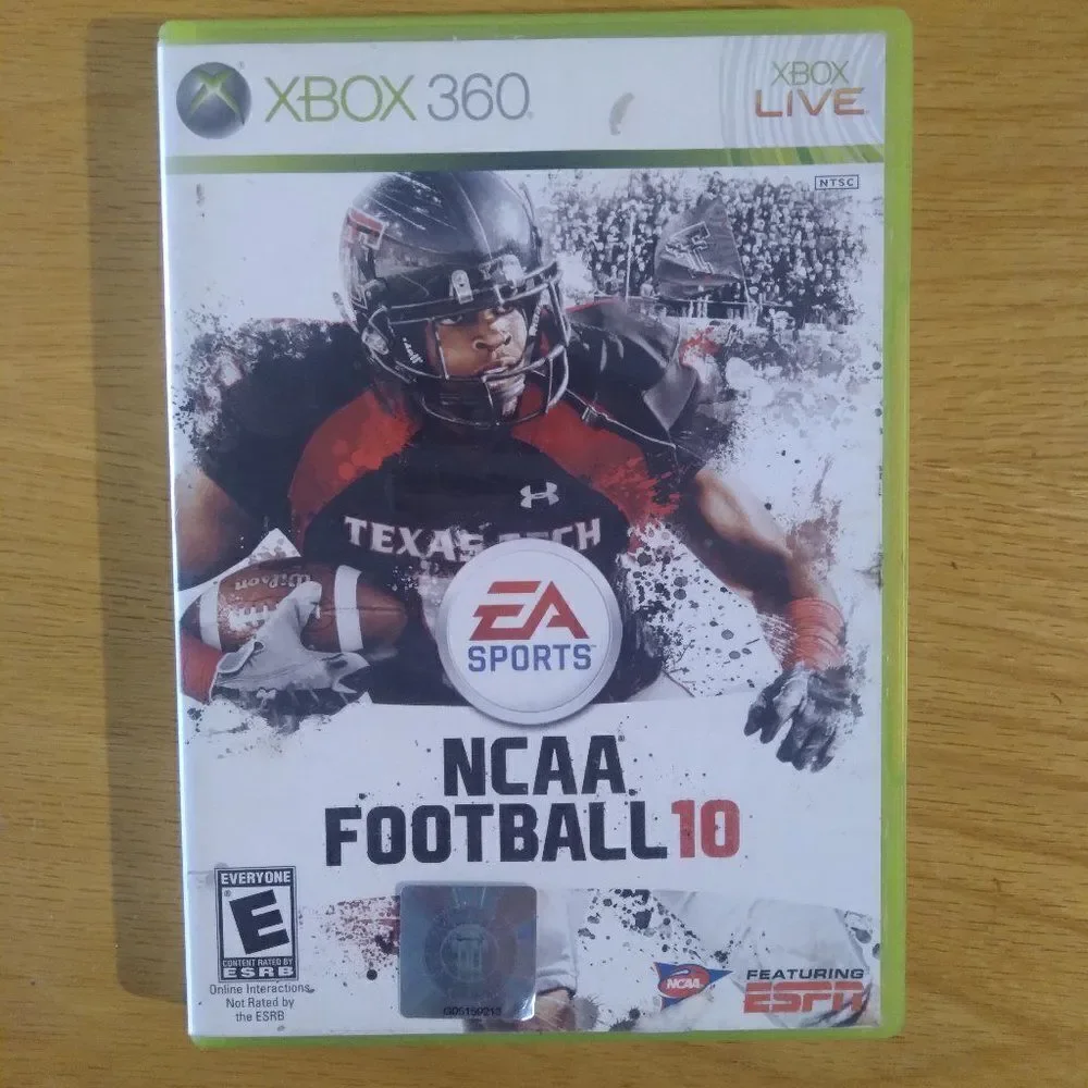 XBOX 360 EA Sports NCAA Football 10 Game